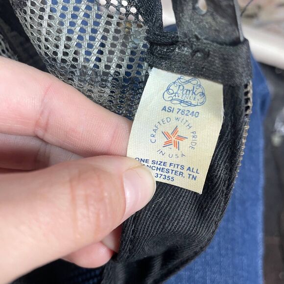 Park Avenue Trucker Hat Unisex One Size Camo Hy-Capacity Iowa USA Outdoor Casual - Picture 8 of 9